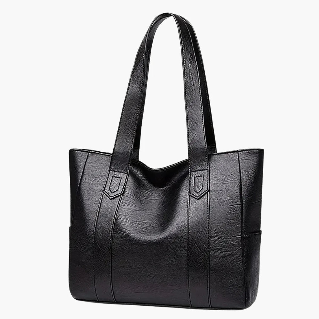 Vintage Vegan Leather Tote