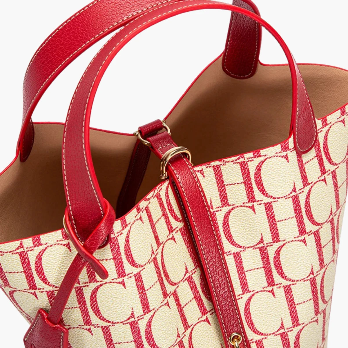 Luxury Jacquard PVC Tote Shoulder Crossbody Bag