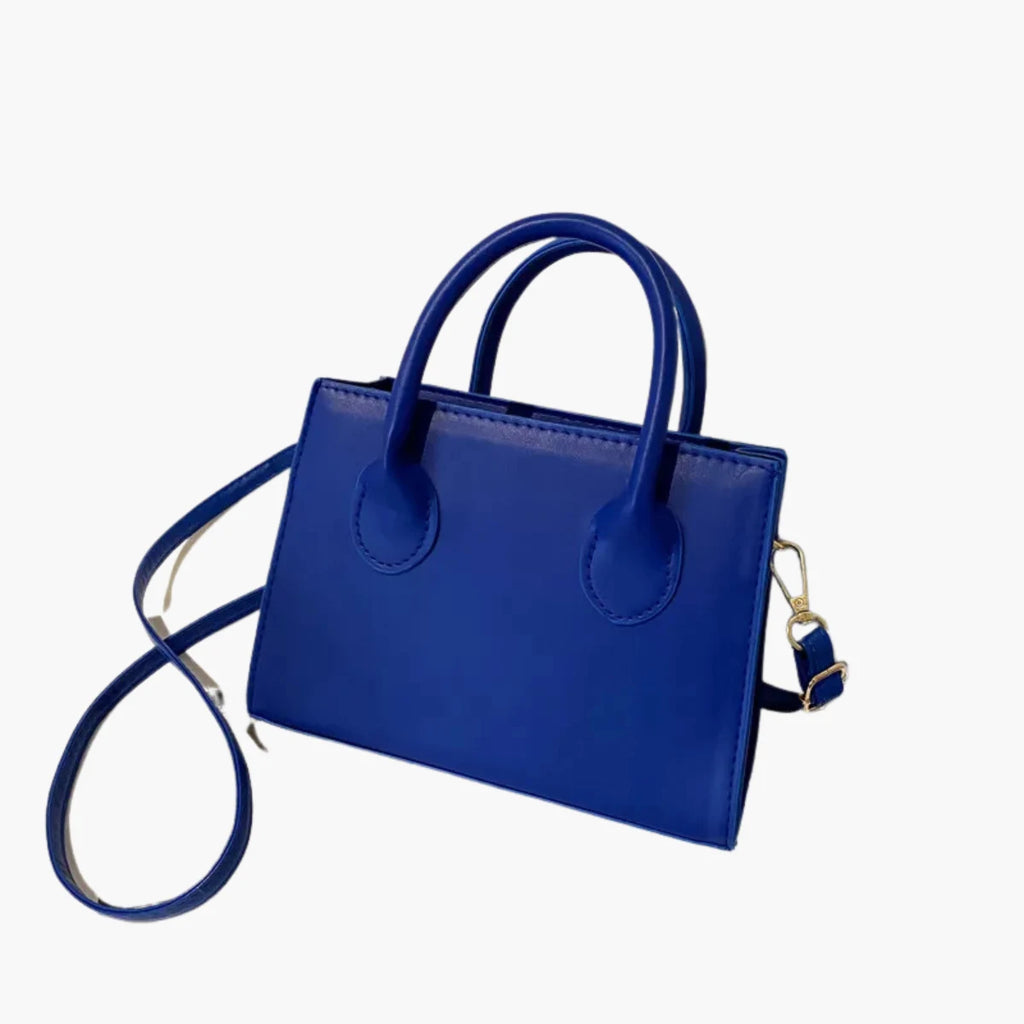 Elegant Black Leather Tote