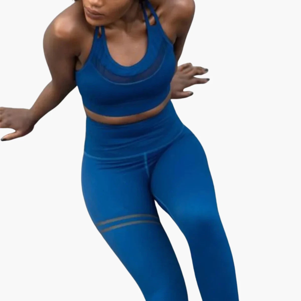 Printed High-Waist Fitness Leggings