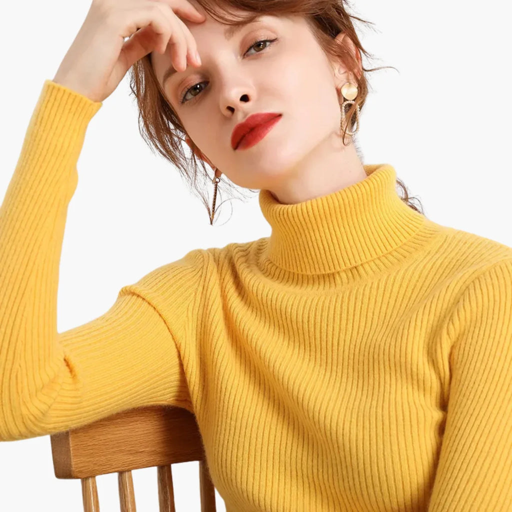 Soft Knit Turtleneck Sweater