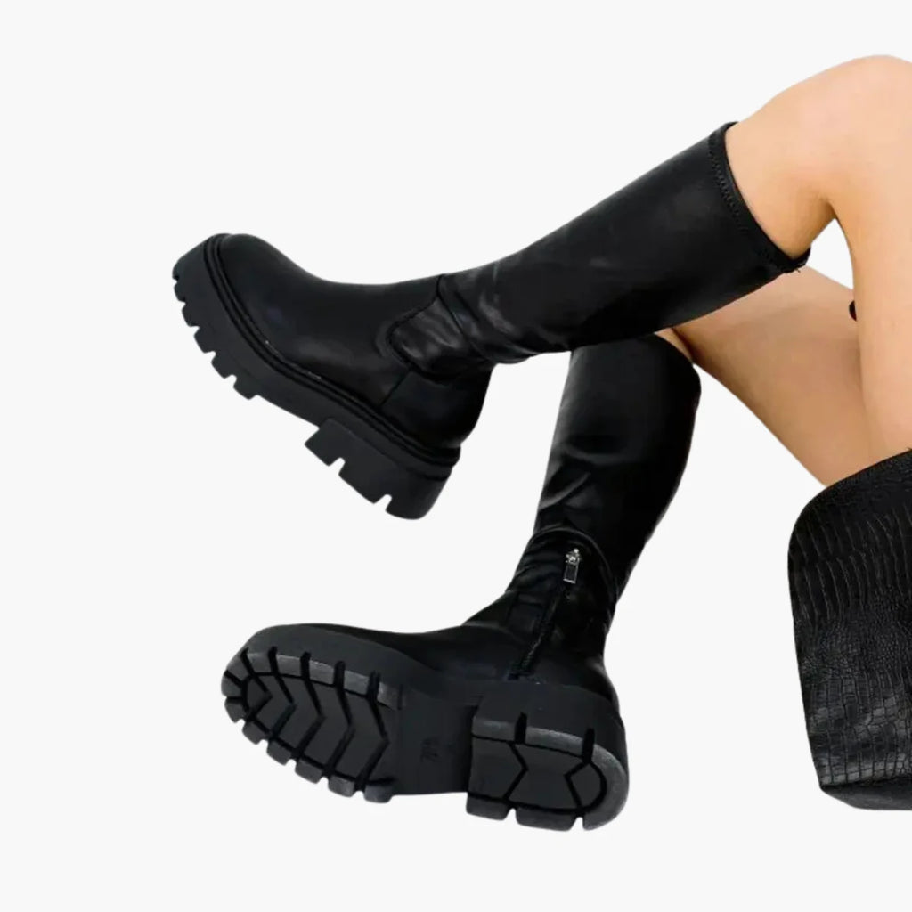 Knee High Flat Boots