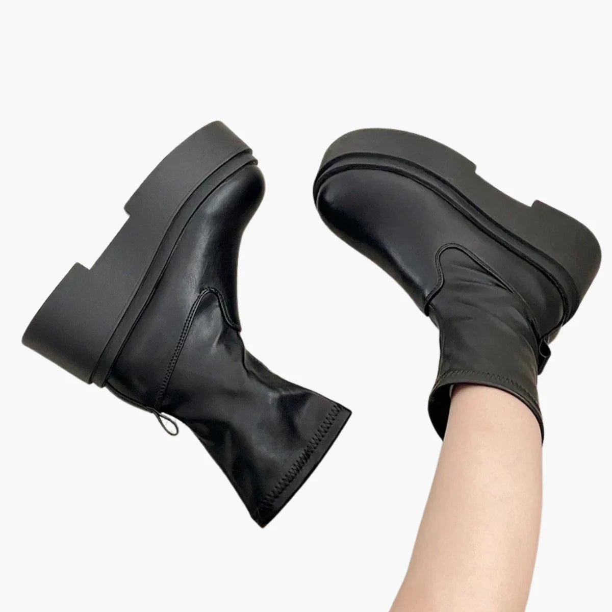 Platform Knee-High Boots