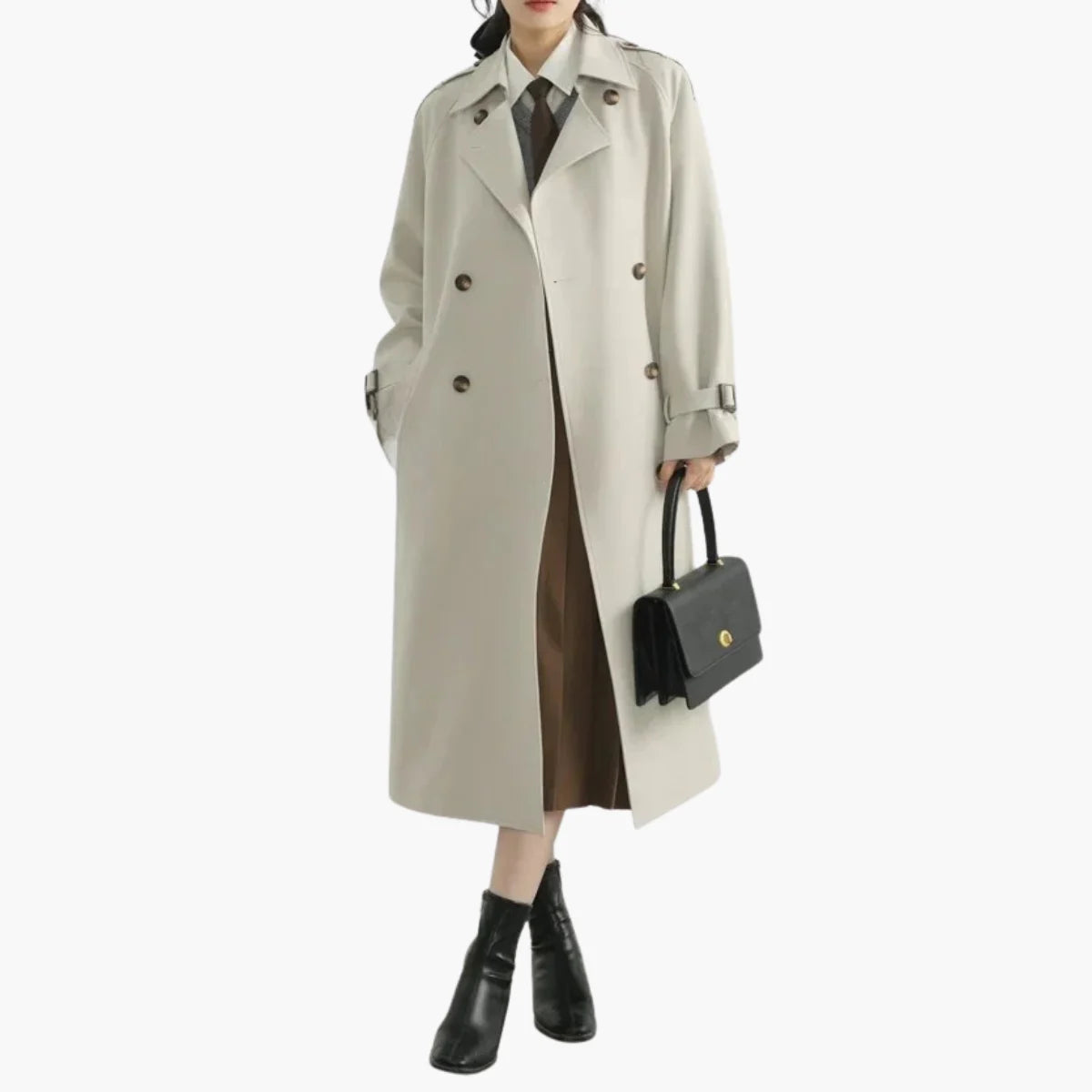 Double Breasted Trench Coat