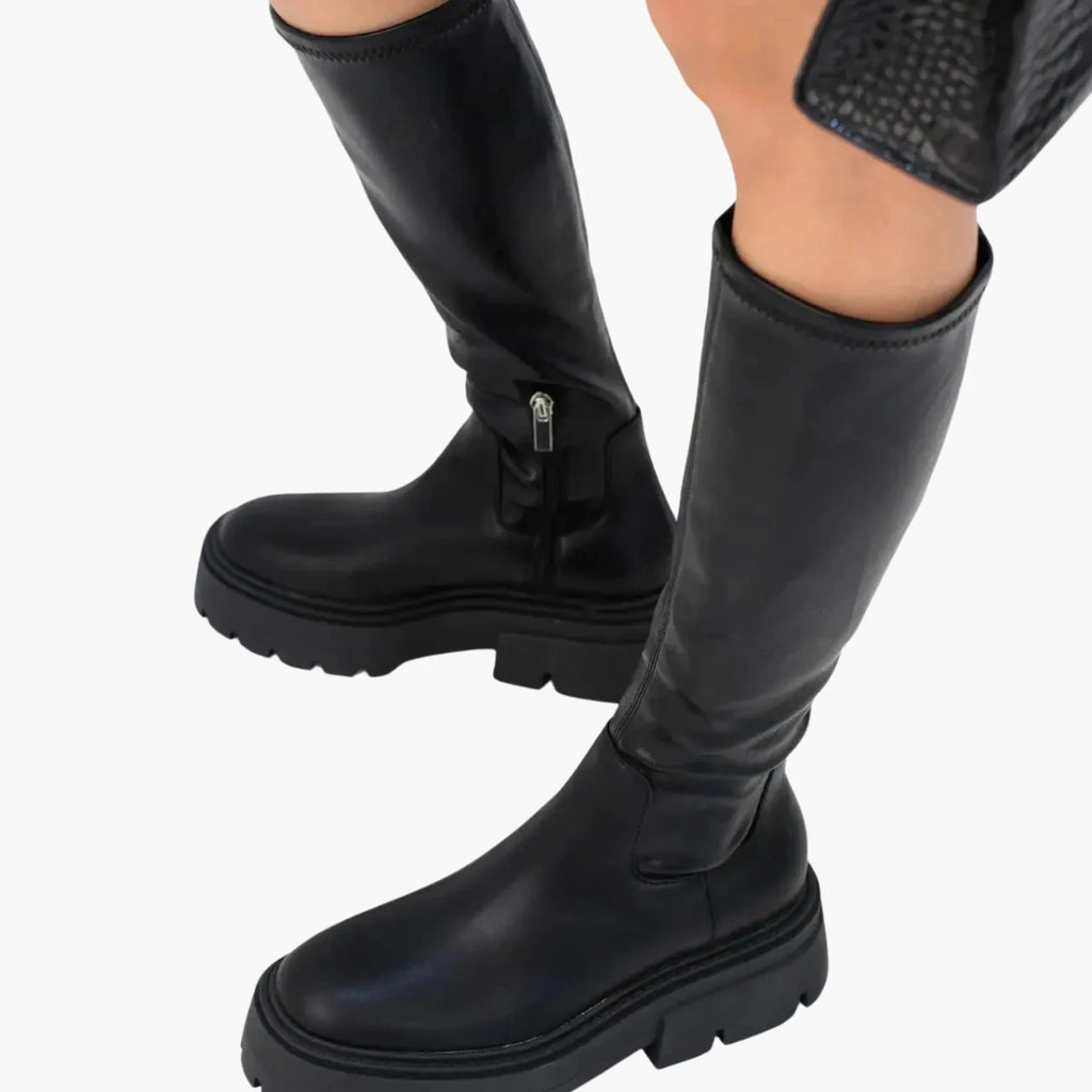 Knee High Flat Boots