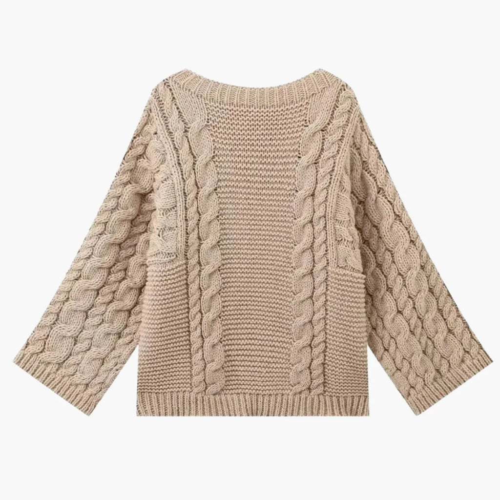 Big Twist Knit Sweater
