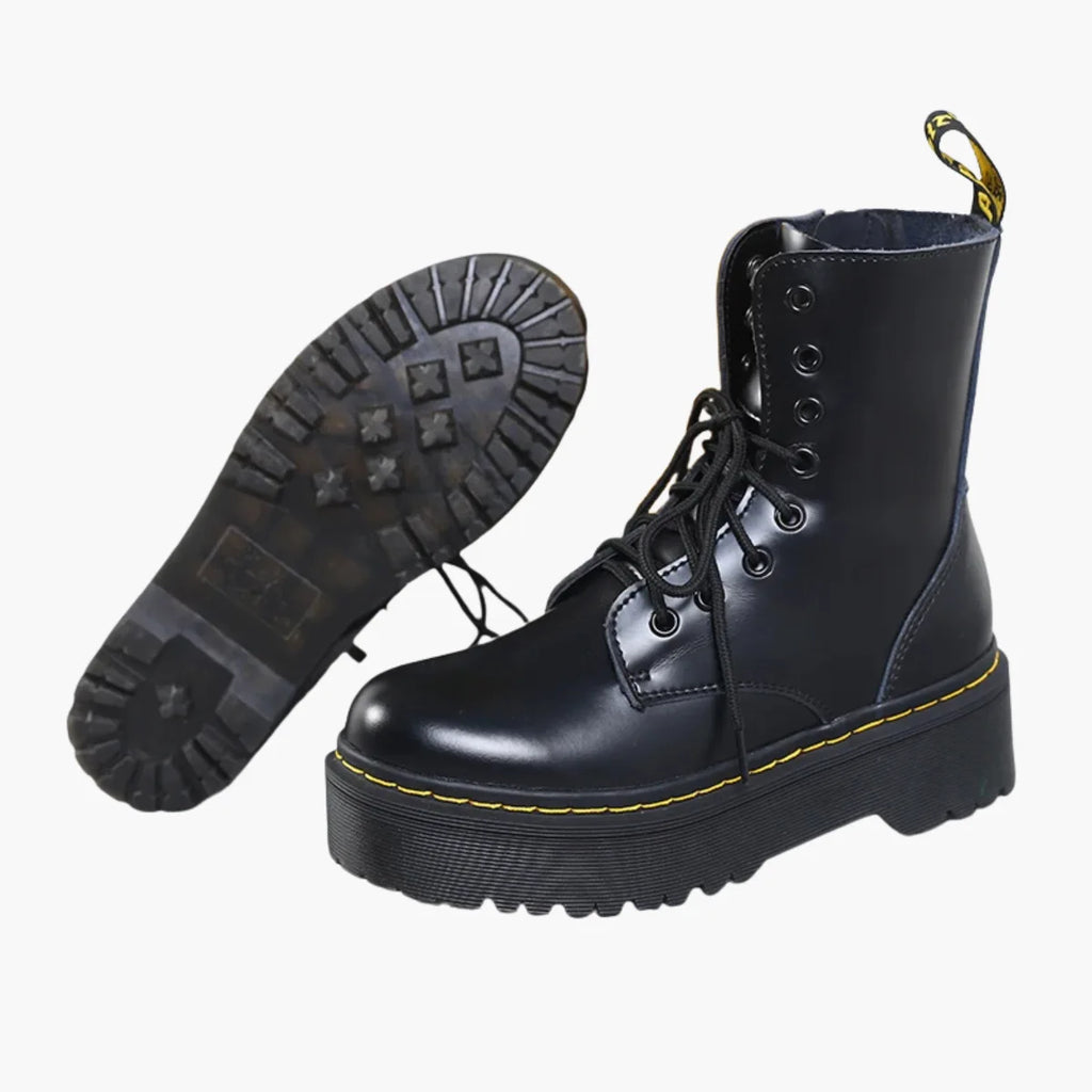 Platform Mid-Calf Boots