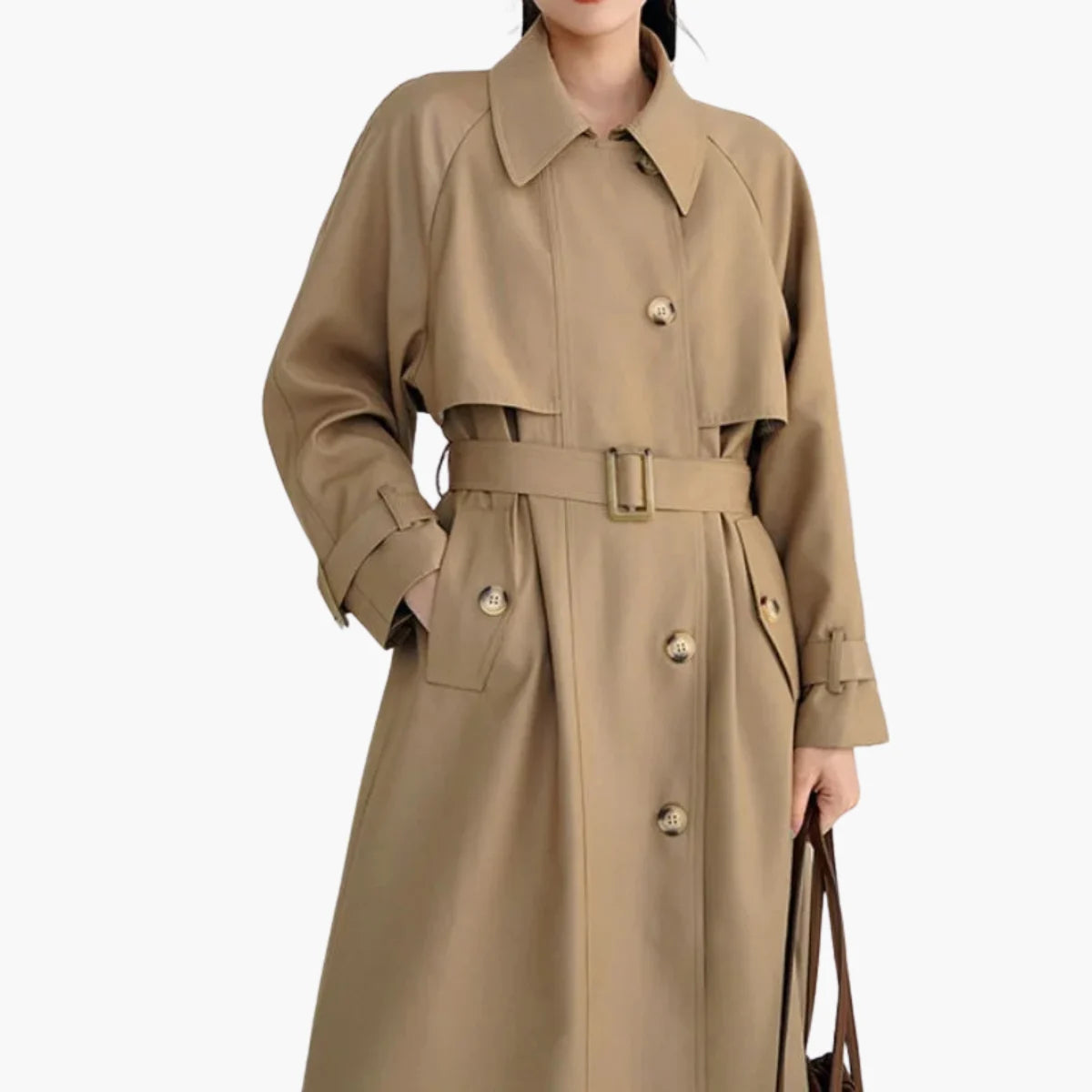 Long Trench Coat The Buttons