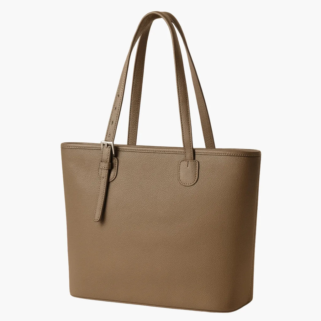 Leather Tote Crossbody Handbag for Women