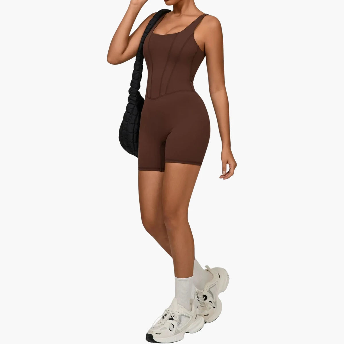 Seamless Quick-Dry Gym Romper