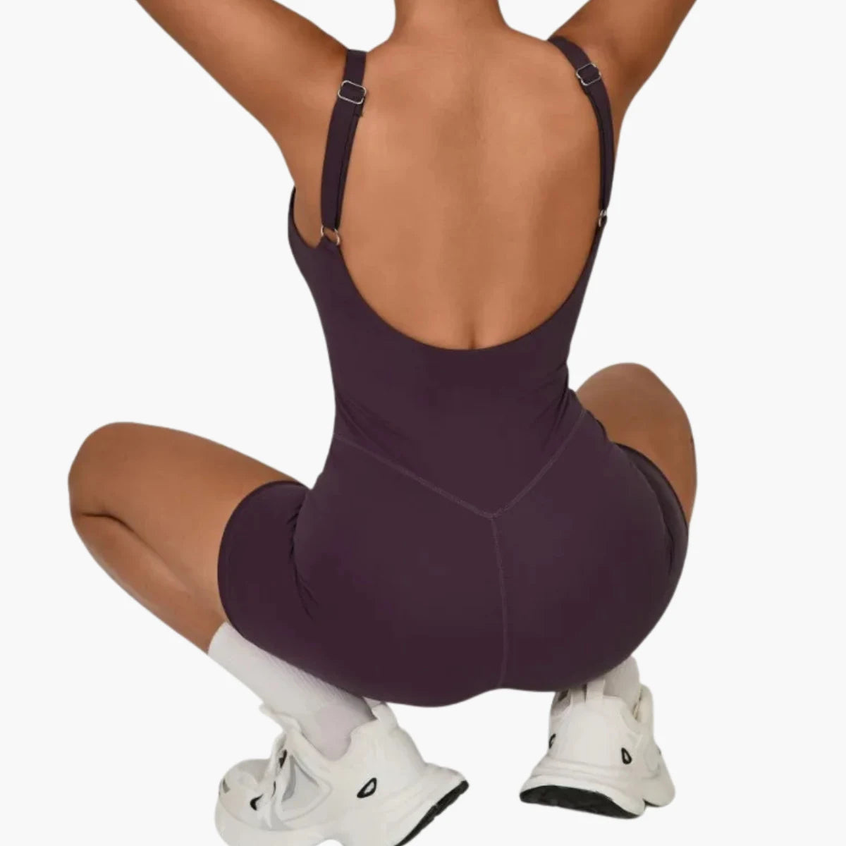 Seamless Quick-Dry Gym Romper