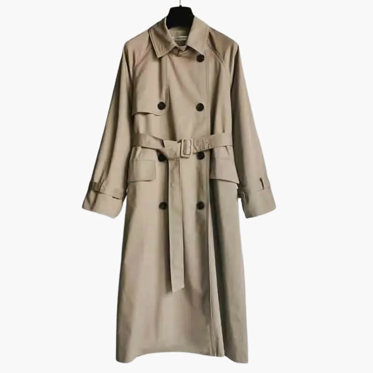 Classic Double Breasted Trench Coat
