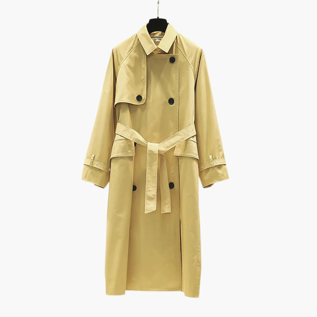 Classic Double Breasted Trench Coat