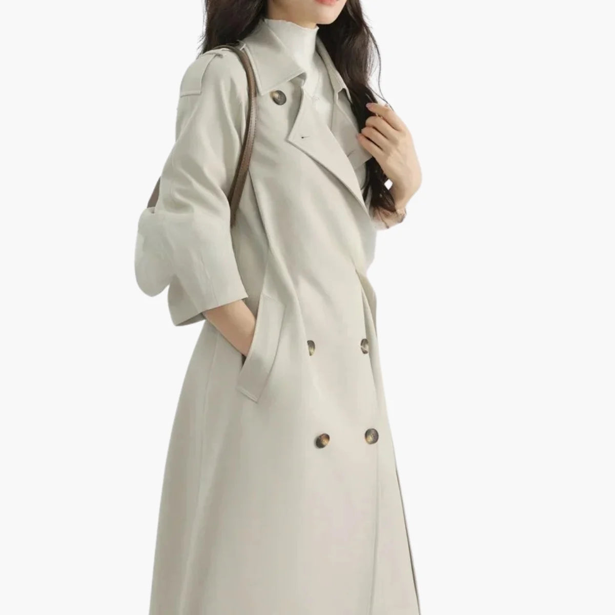 Double Breasted Trench Coat