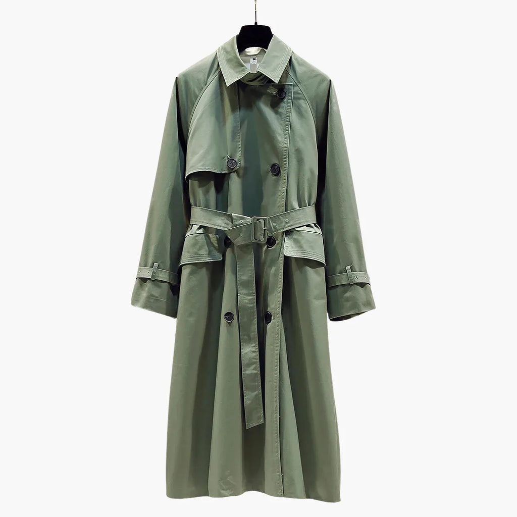 Classic Double Breasted Trench Coat