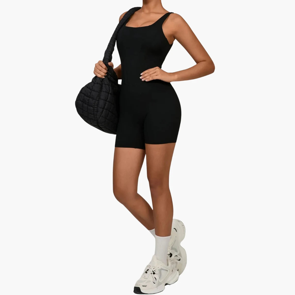 Seamless Quick-Dry Gym Romper