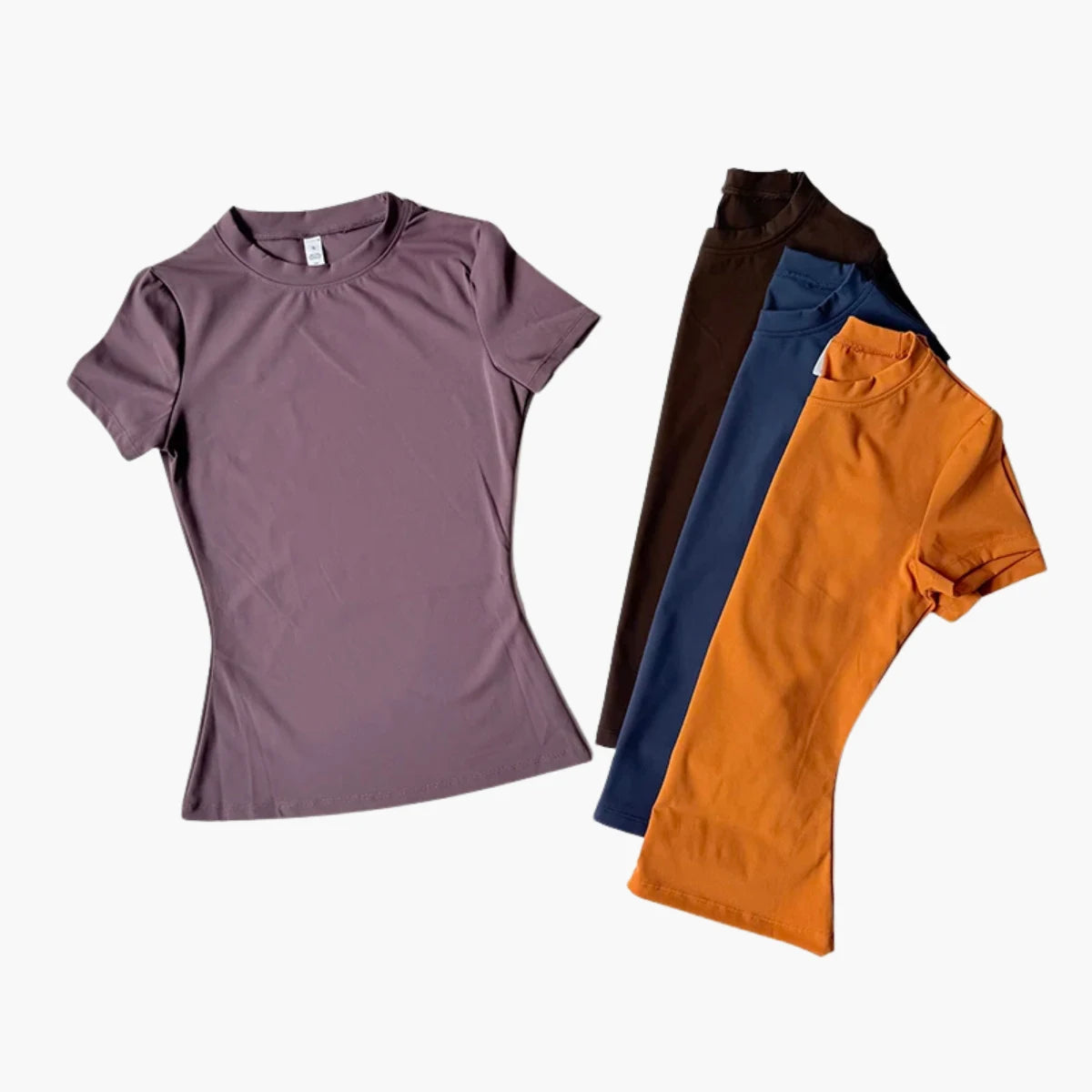 Quick-Dry Yoga T-Shirt – Short Sleeve