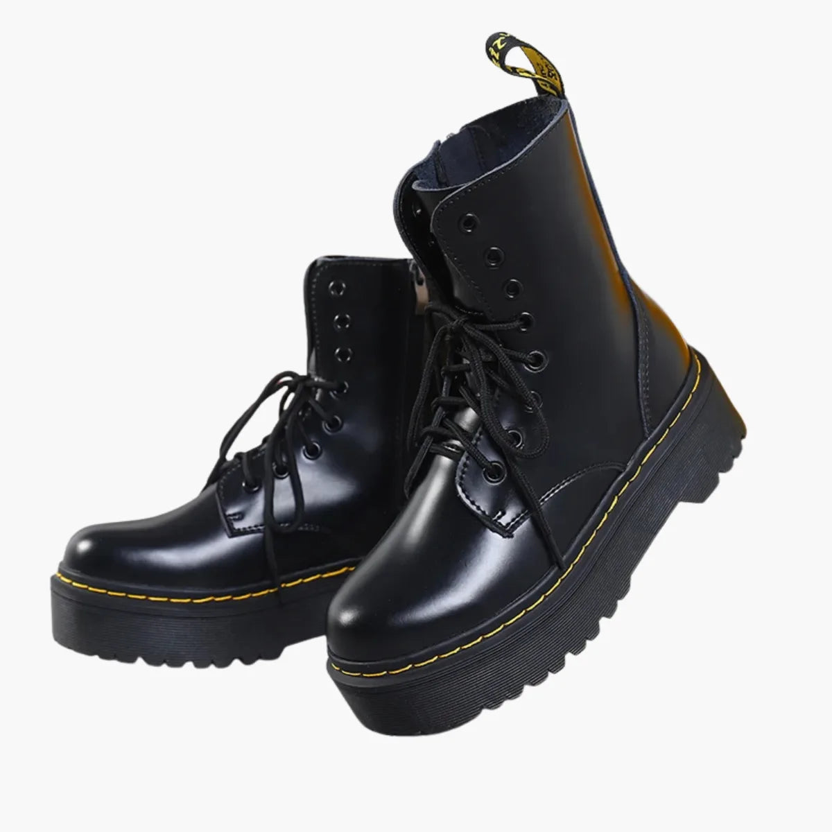 Platform Mid-Calf Boots