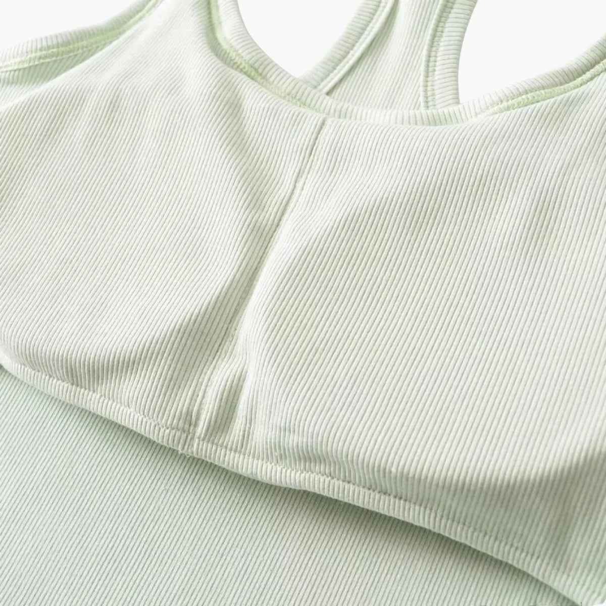 Yoga Tank with Chest Pad