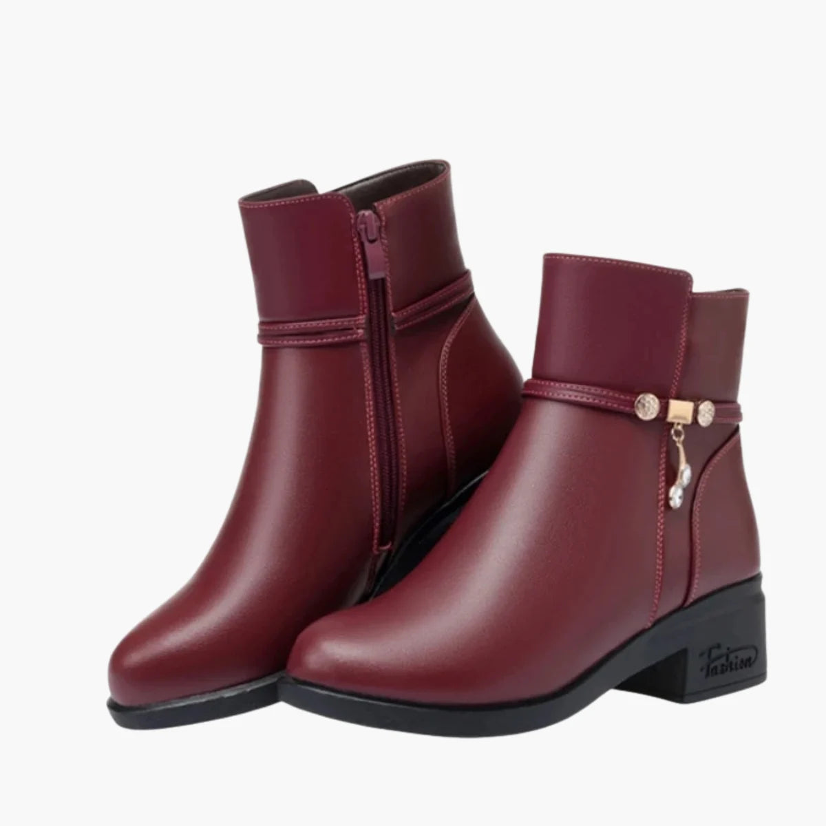 Genuine Leather Ankle Boots