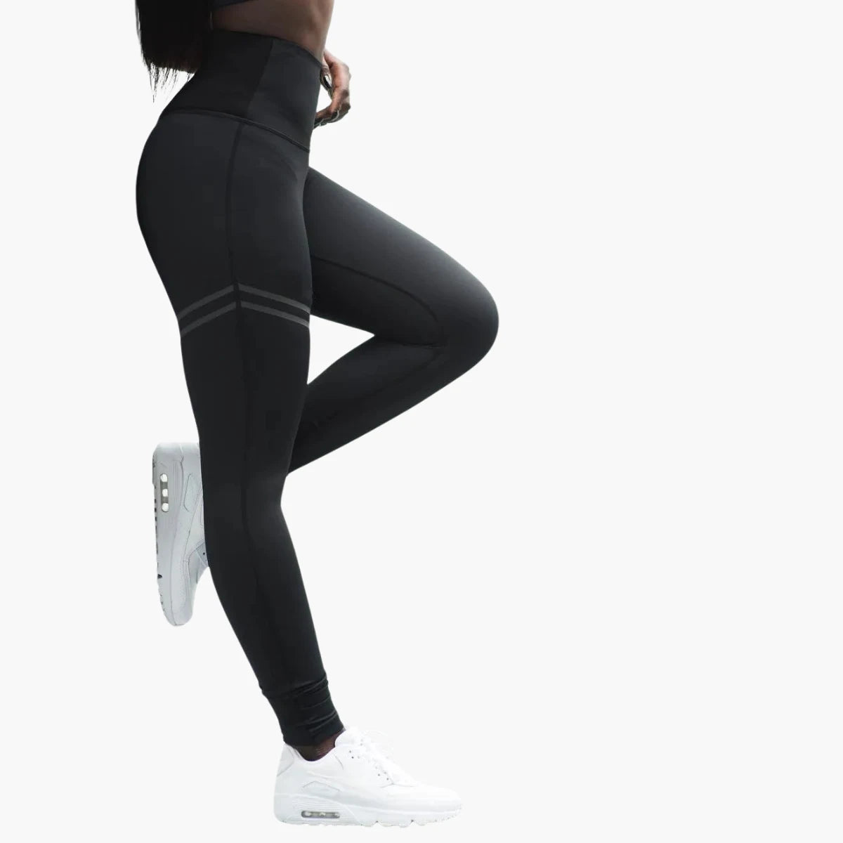 Printed High-Waist Fitness Leggings