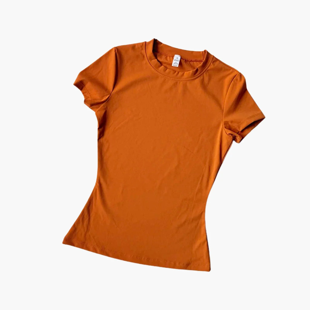 Quick-Dry Yoga T-Shirt – Short Sleeve