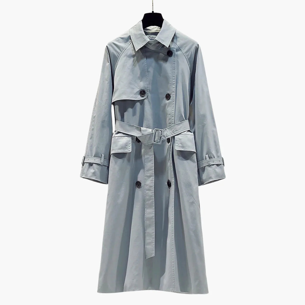 Classic Double Breasted Trench Coat
