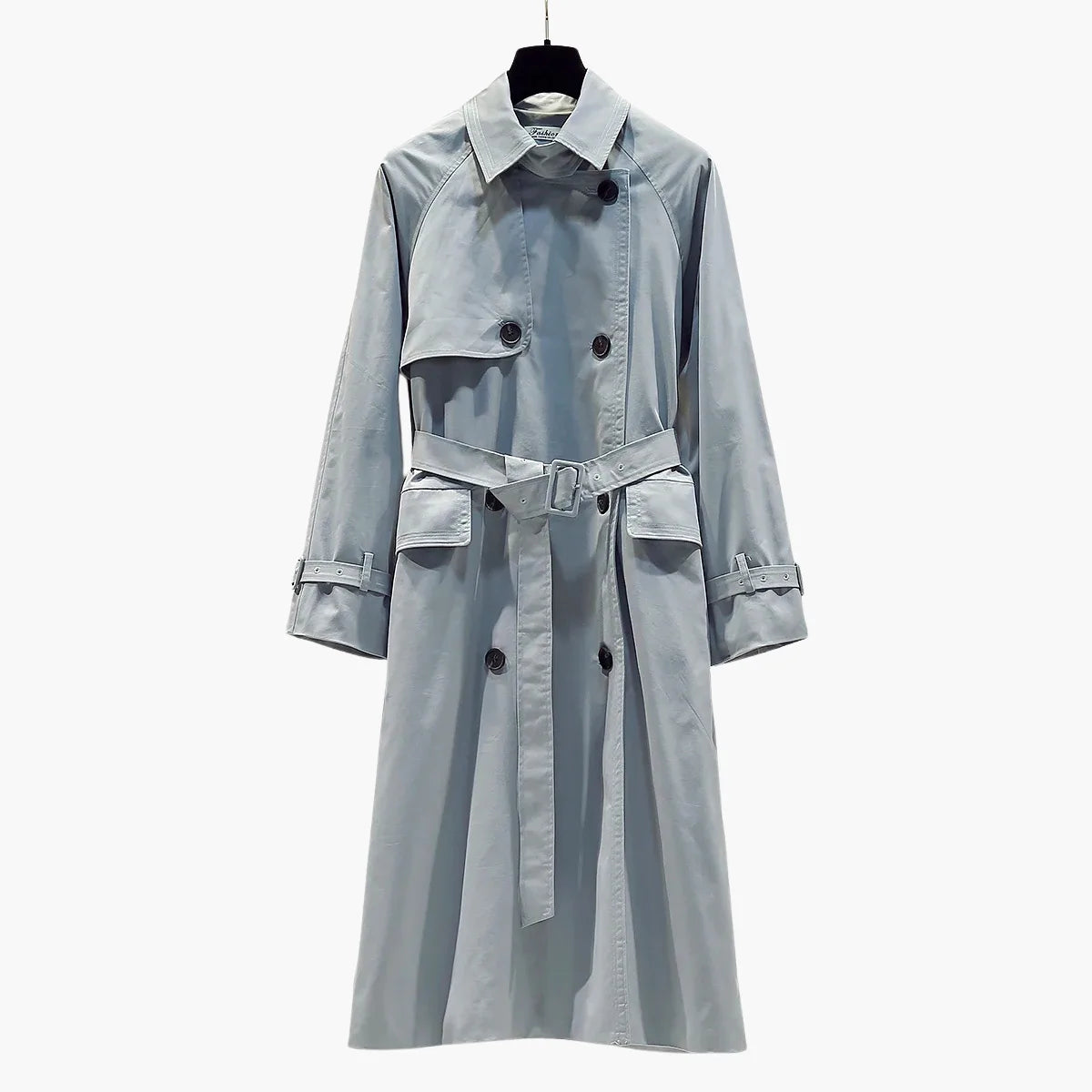 Classic Double Breasted Trench Coat