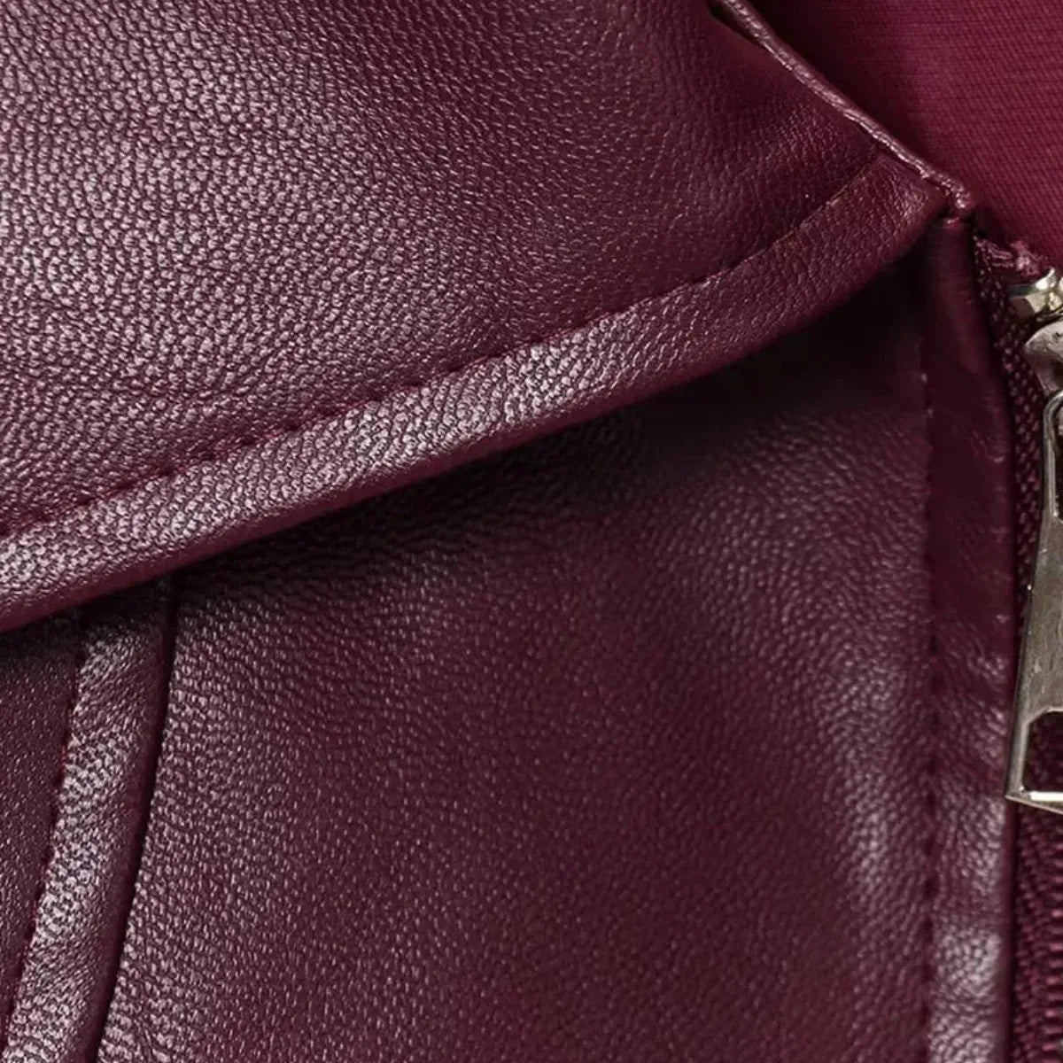 Vintage Faux Leather Jacket