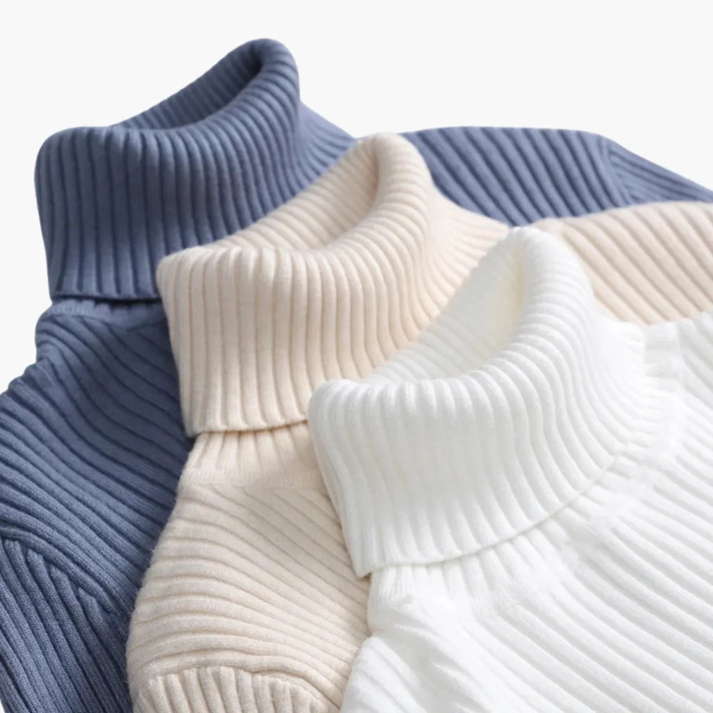 Soft Knit Turtleneck Sweater